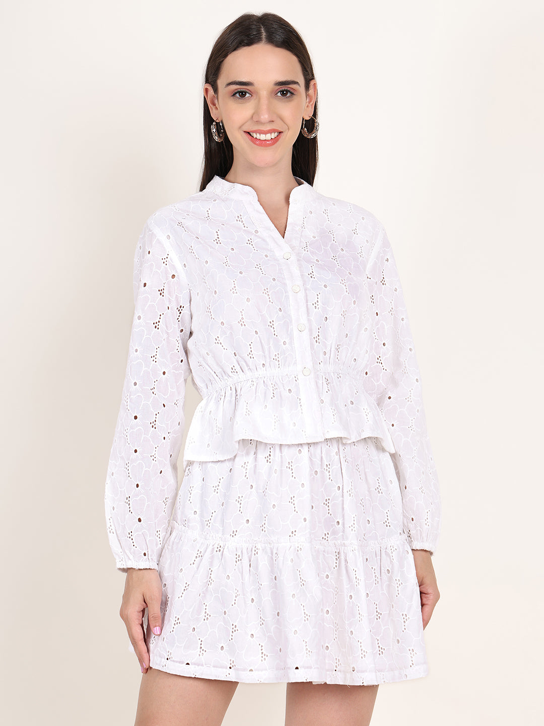 Scarlett top skirt set