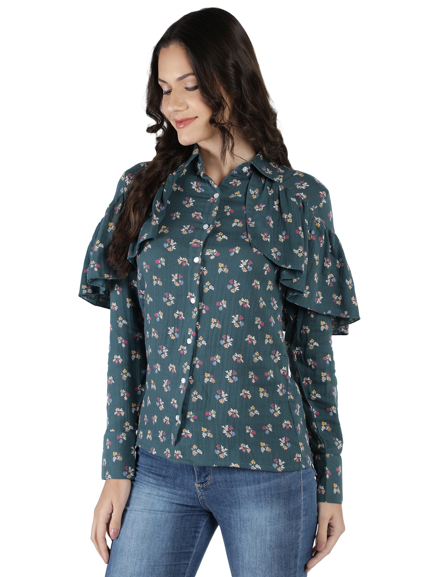 Lora Shirt Floral Print