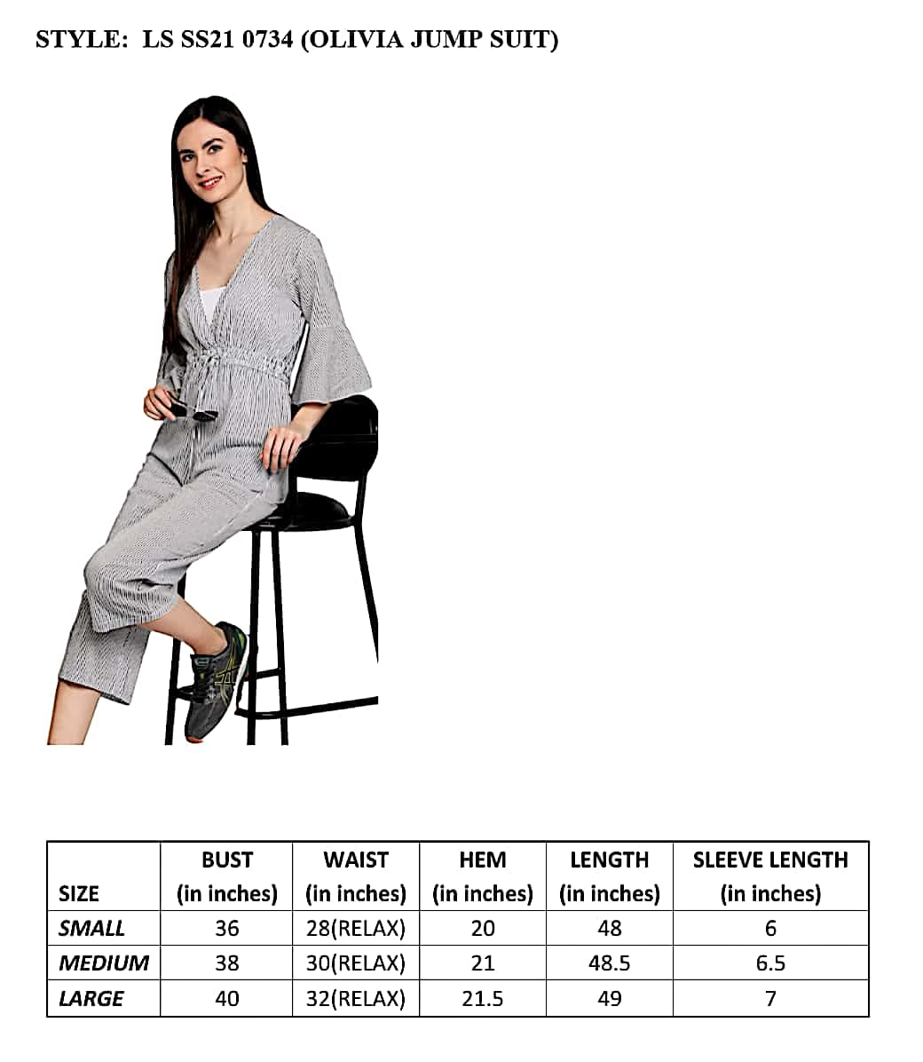 Olivia Jumpsuit Bell Sleeves