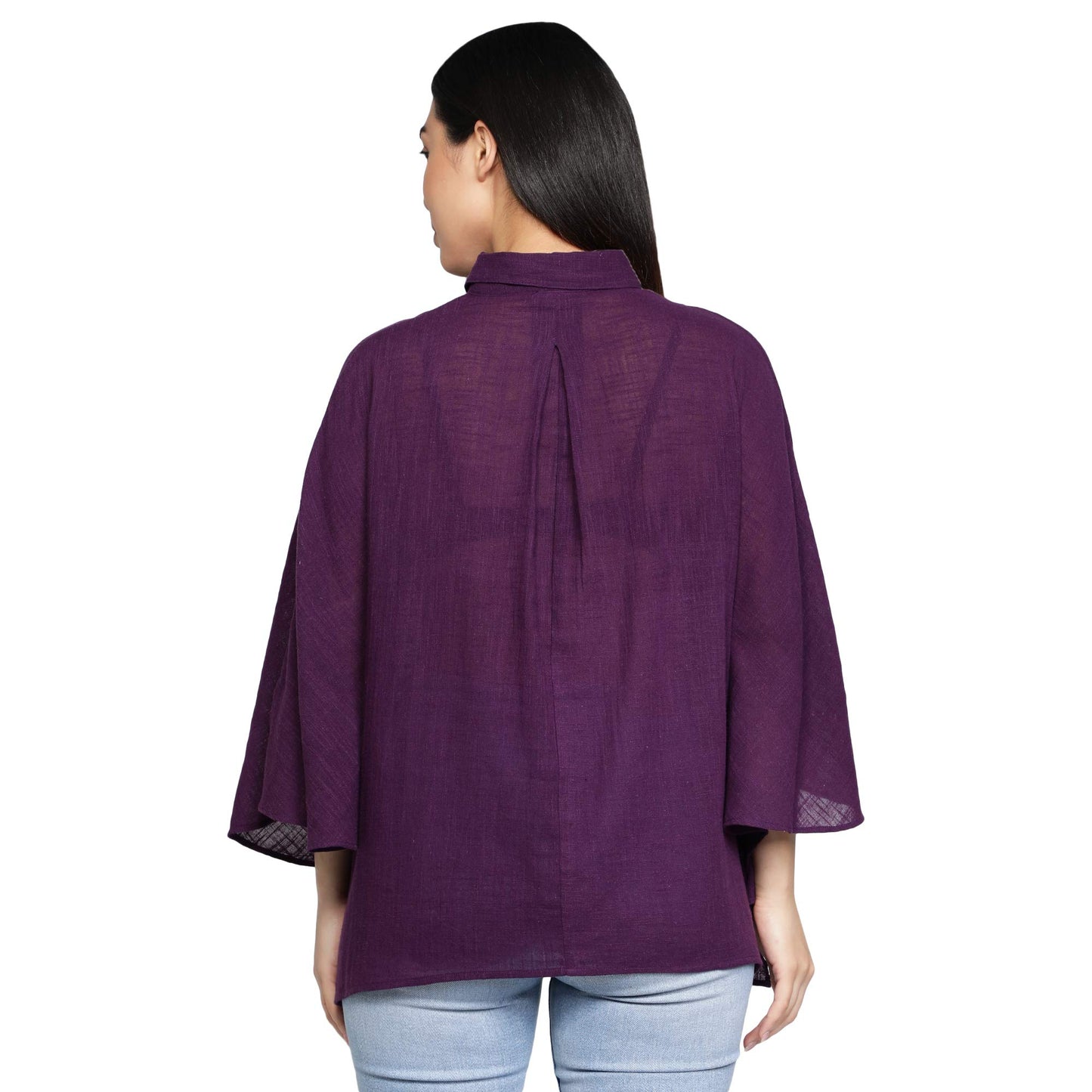Eris Kaftan Purple Top