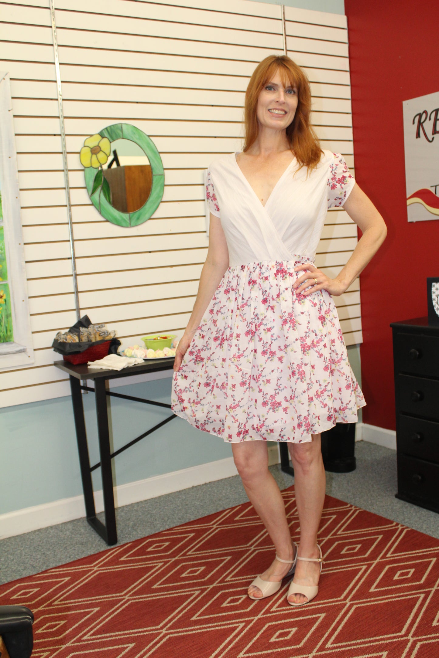 Rosa Dress Floral Print1