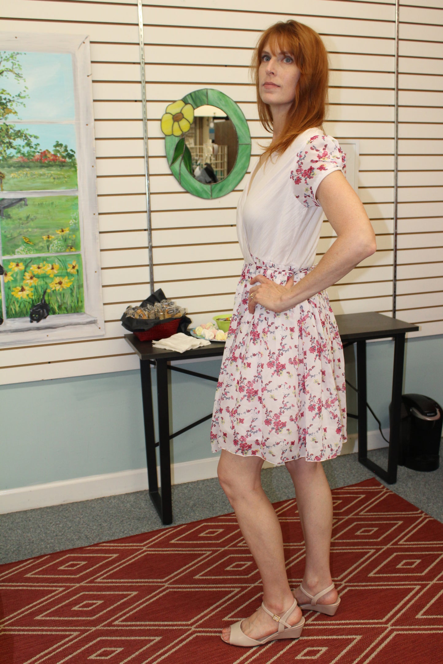 Rosa Dress Floral Print1