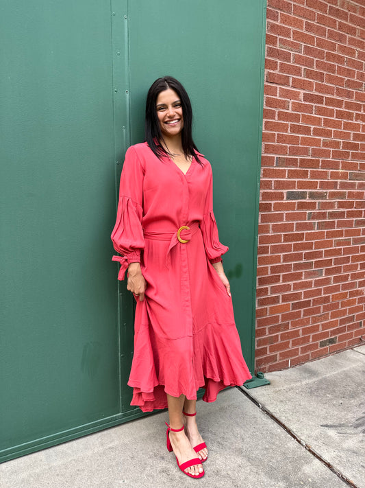 Jennifer Dress Red