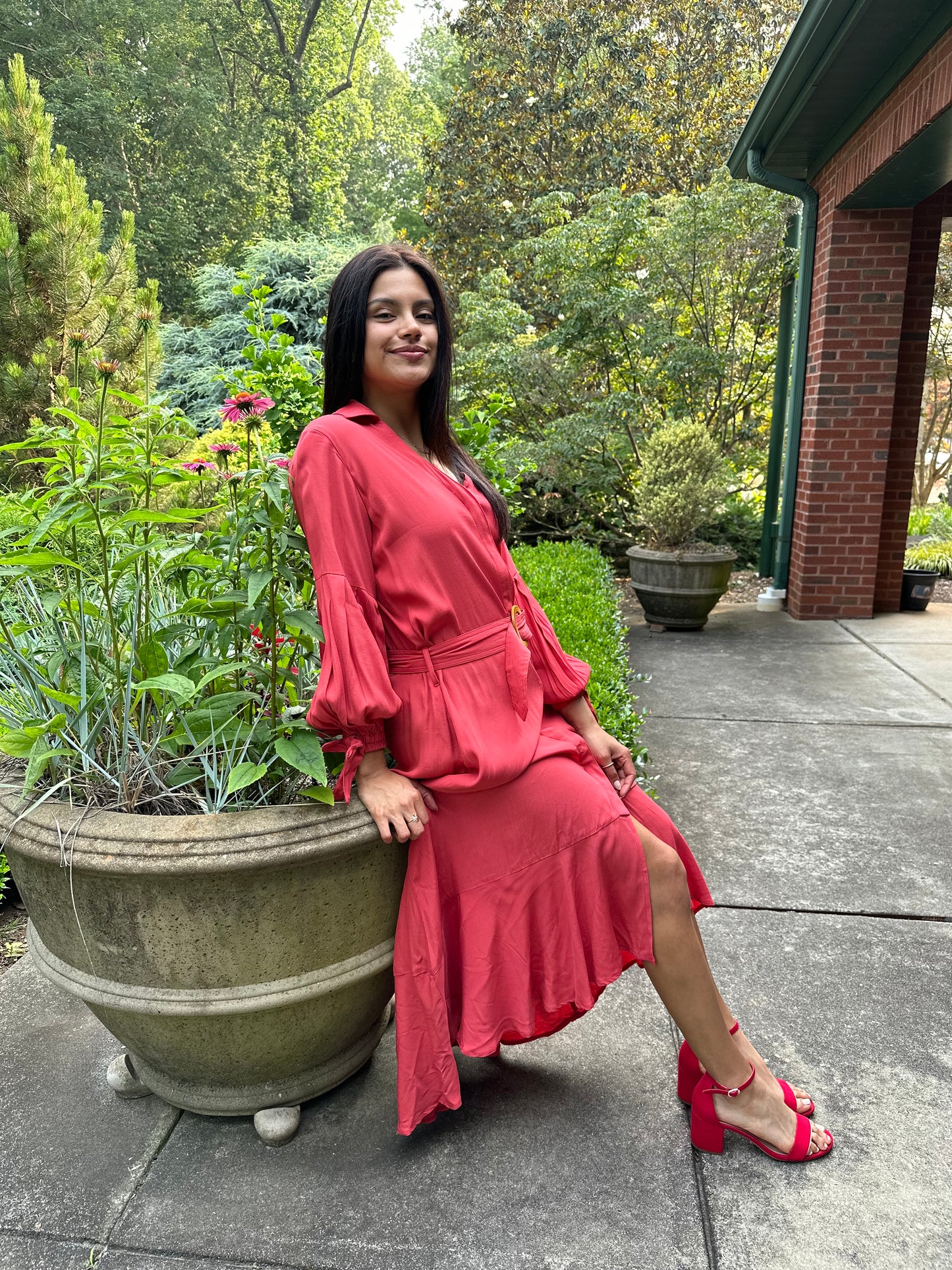Jennifer Dress Red