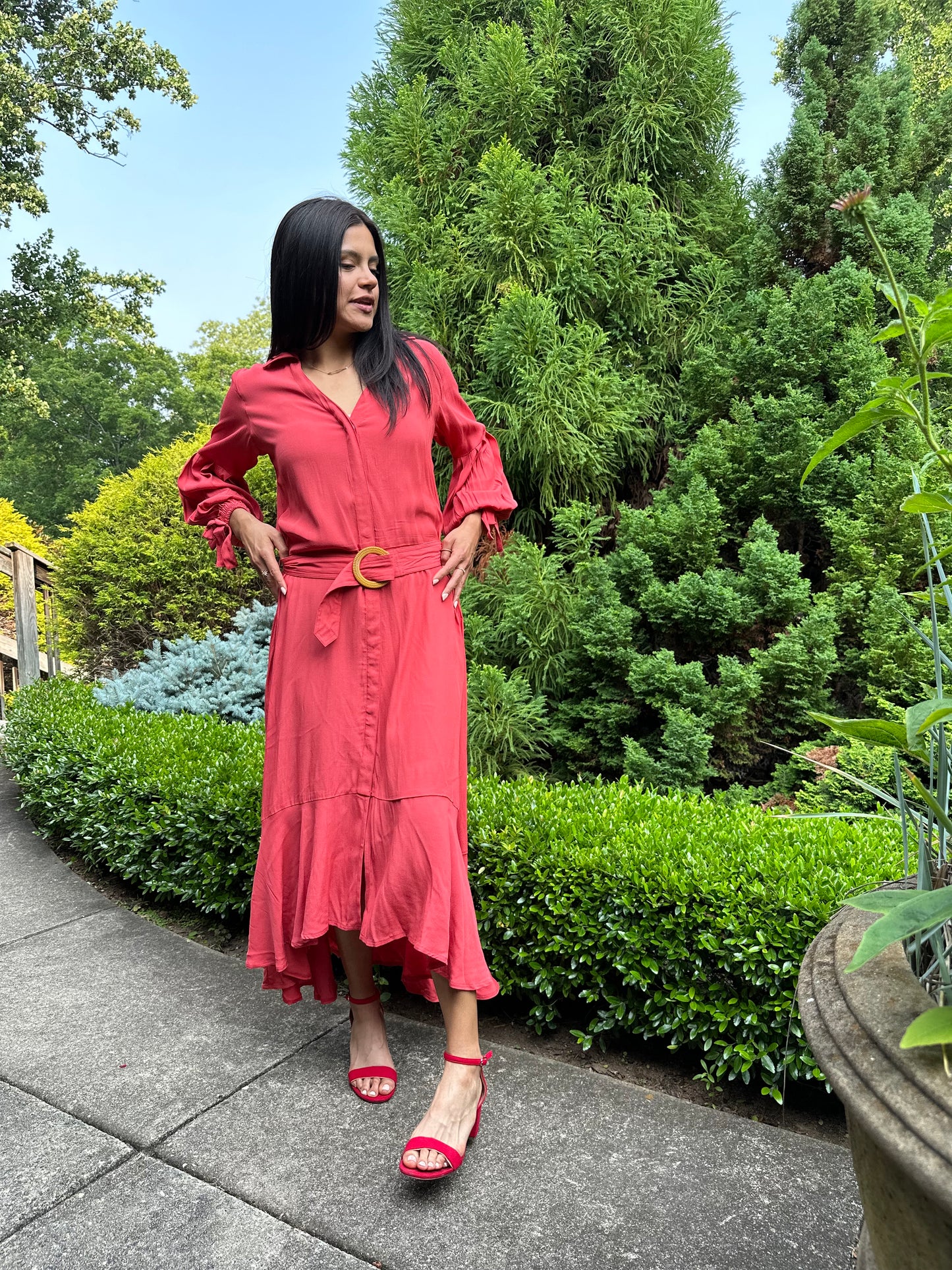 Jennifer Dress Red