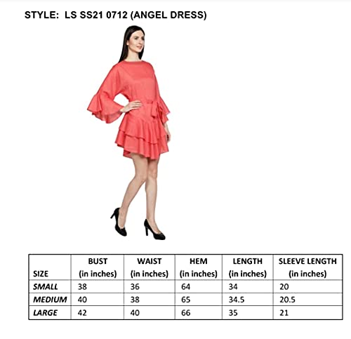 Angel Women's Dress Rust