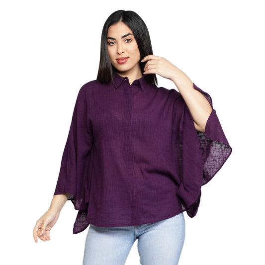 Eris Kaftan Purple Top