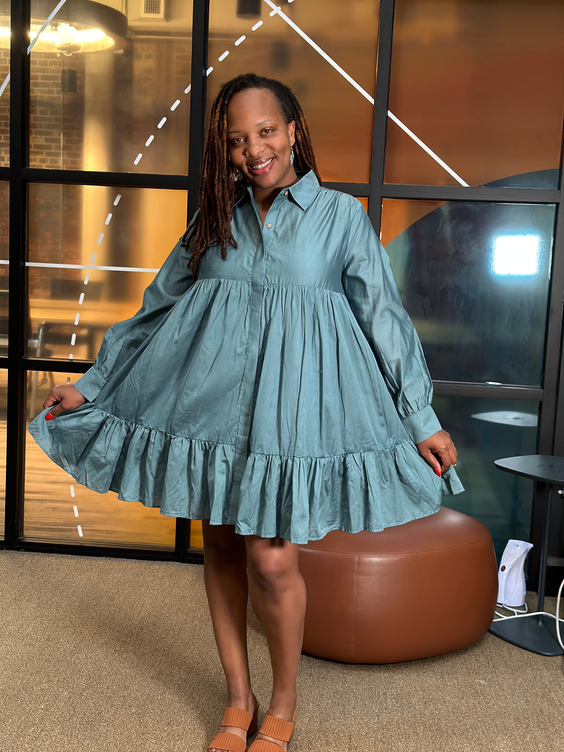 Malia Shirt Dress lovestonefashion Malia Shirt Dress lovestonefashion