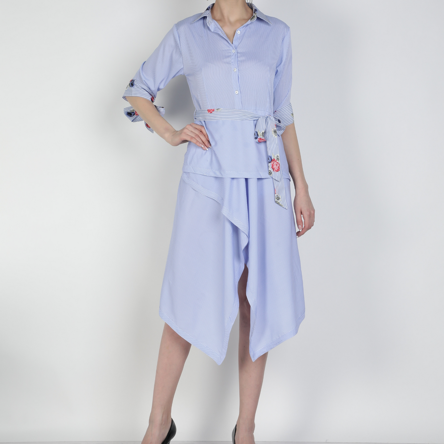 Hailie Peplum Top Dress