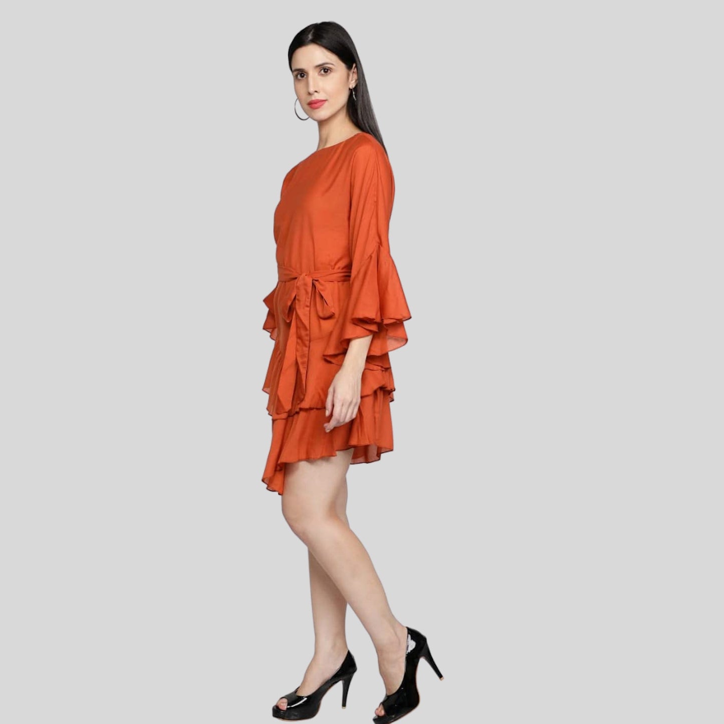 Angel Women's Dress Rust