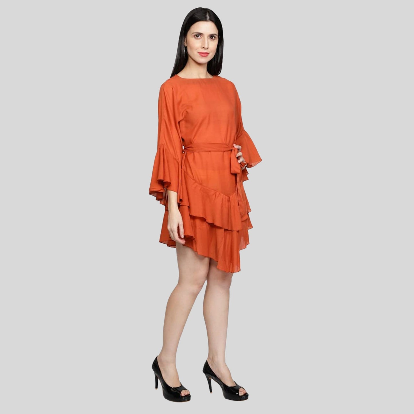 Angel Women's Dress Rust