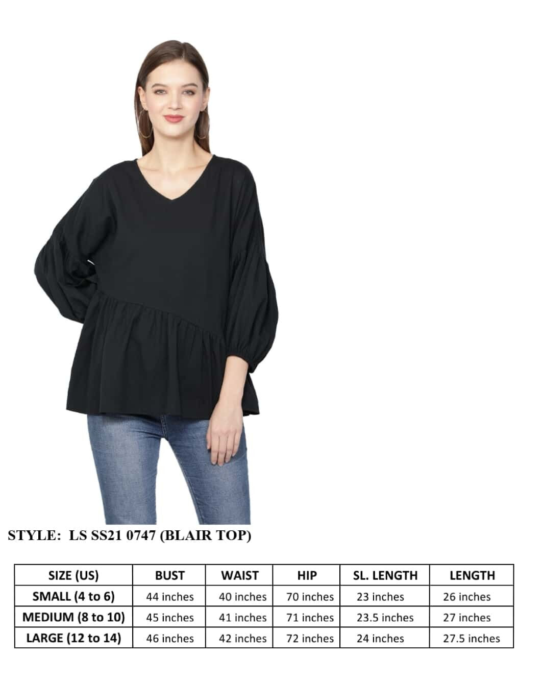 Blair Top Asymmetrical
