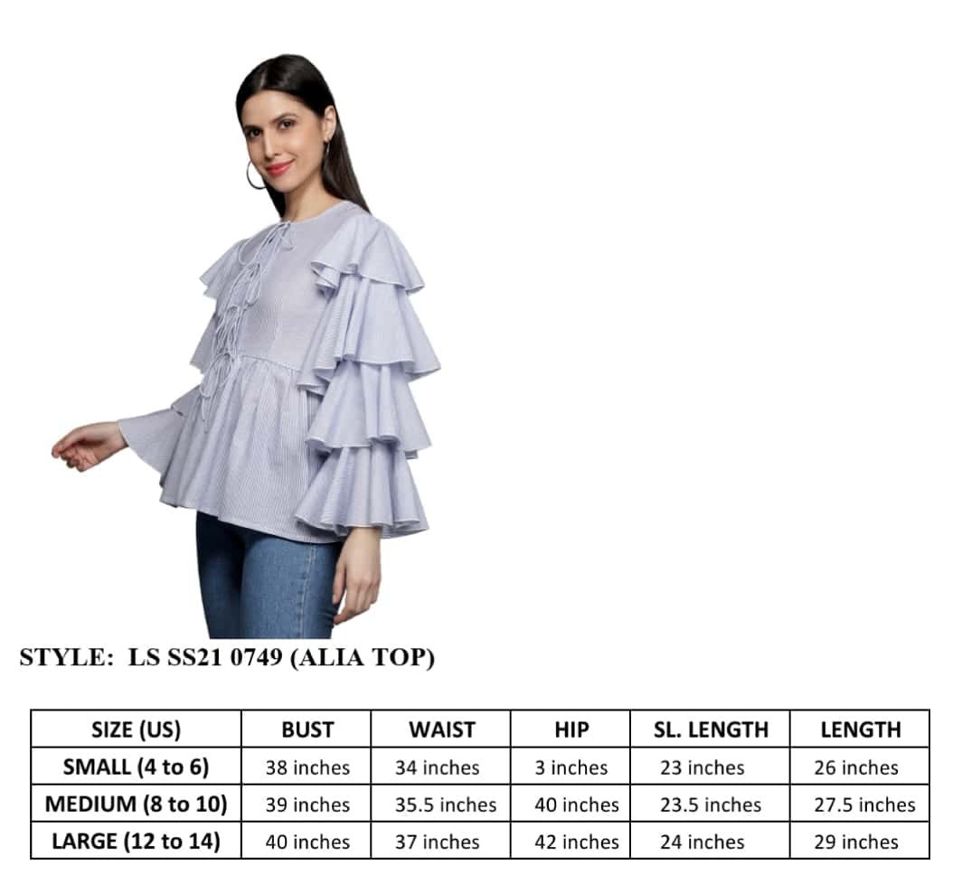 Alia Top Four Layered Sleeves