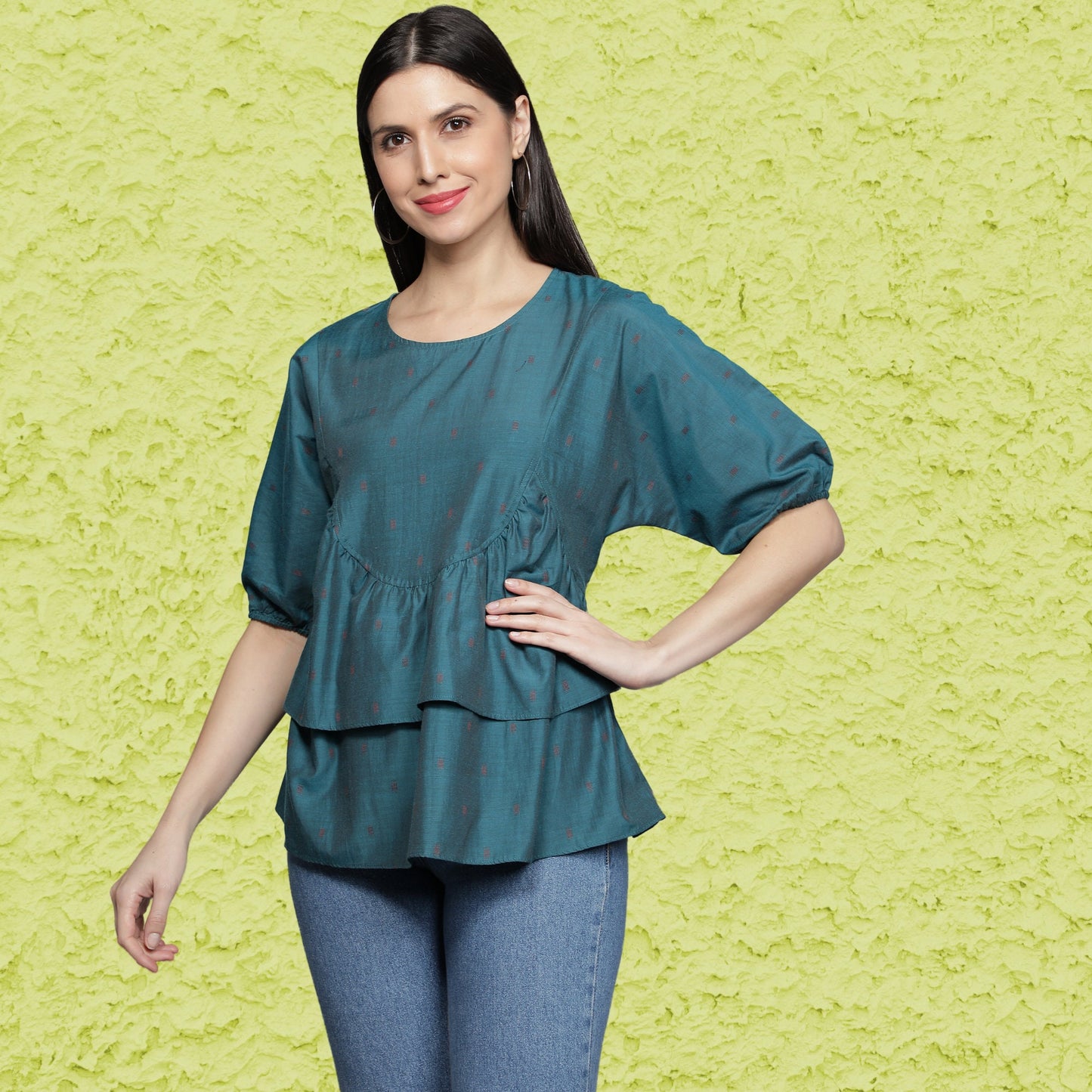 Lana Top Green