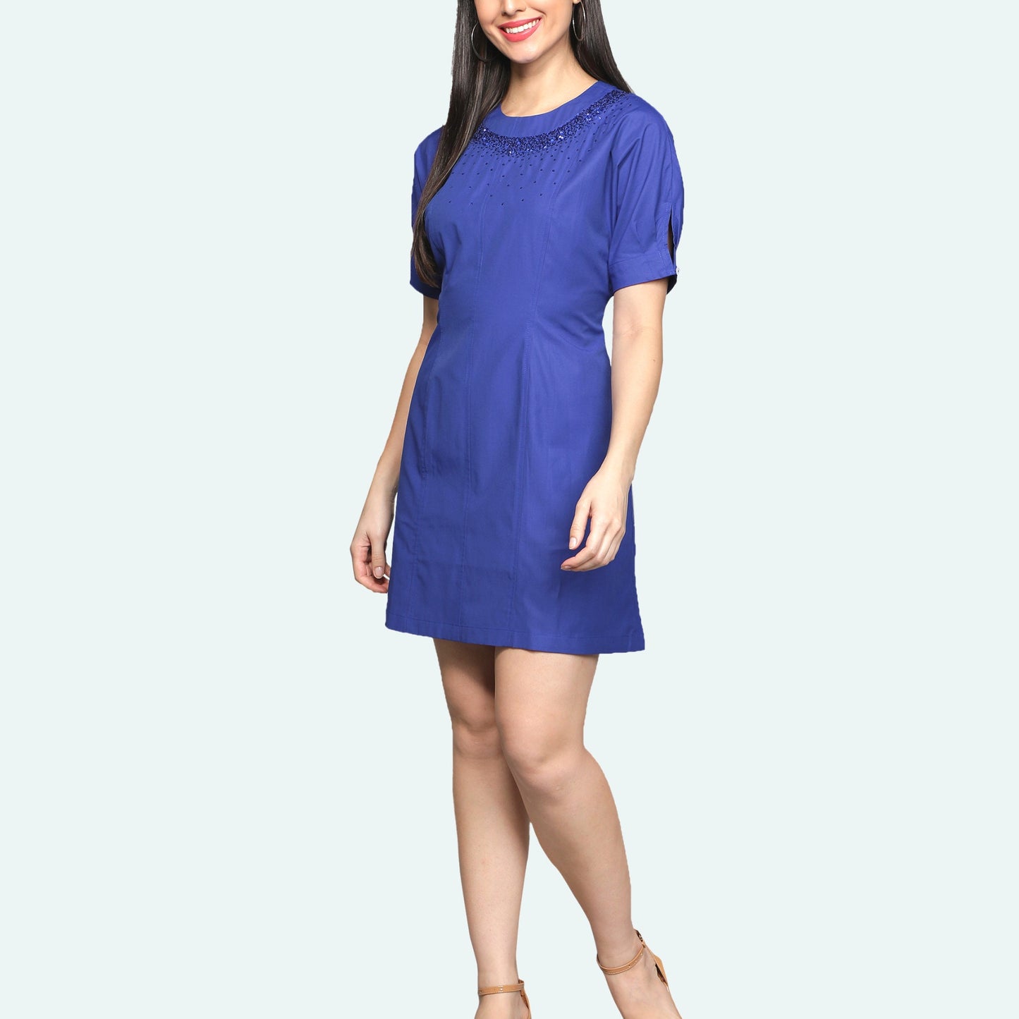 Maya Dress Royal Blue