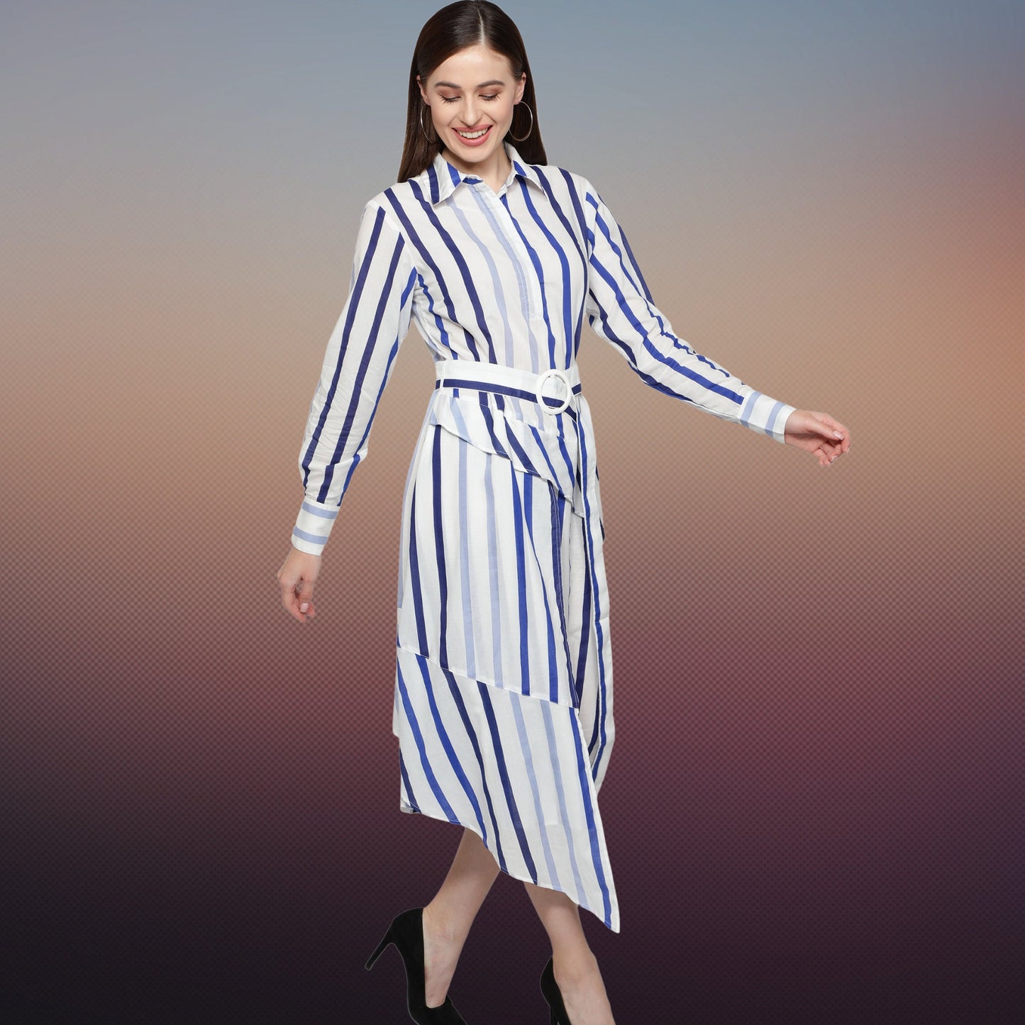 Ursula Dress Stripes