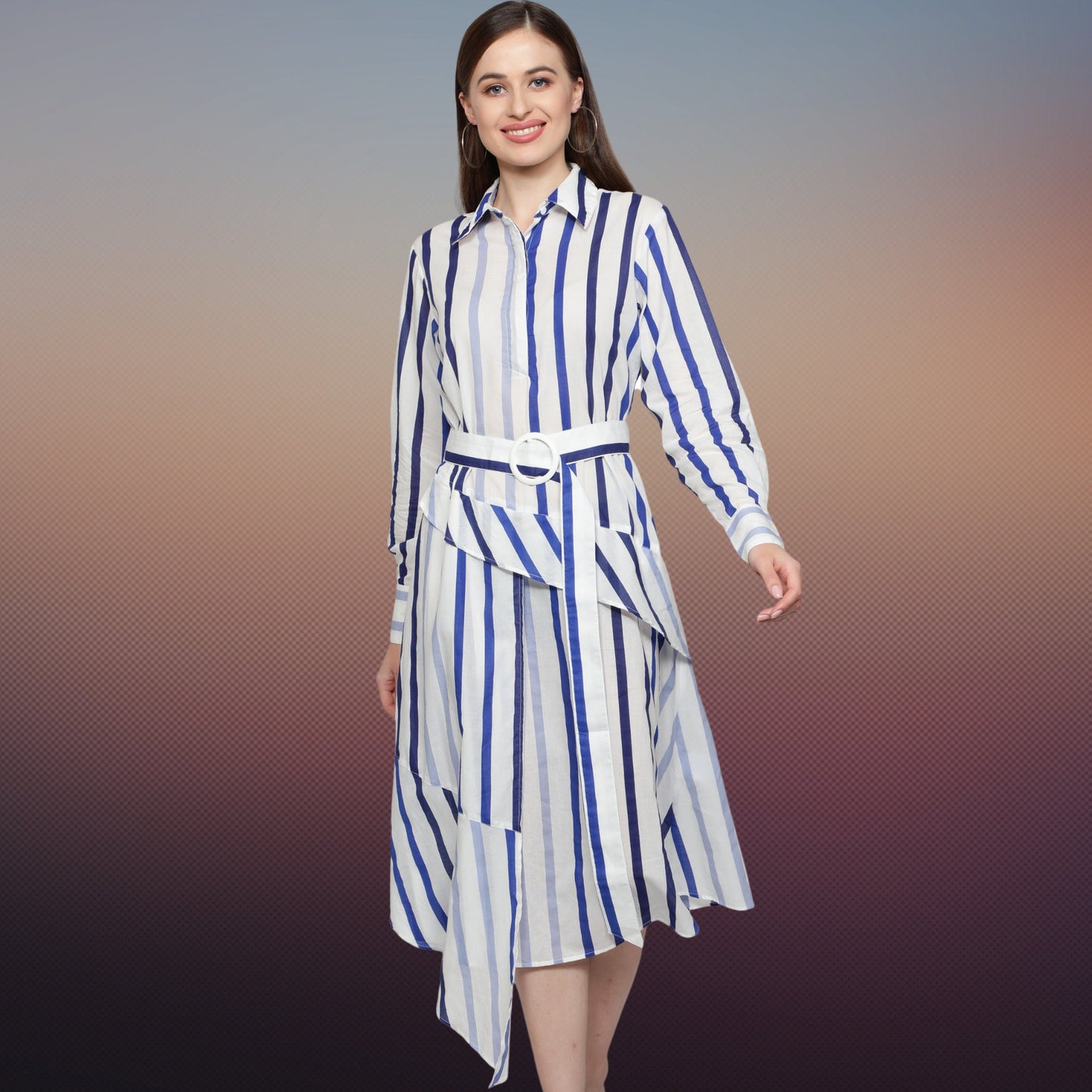 Ursula Dress Stripes