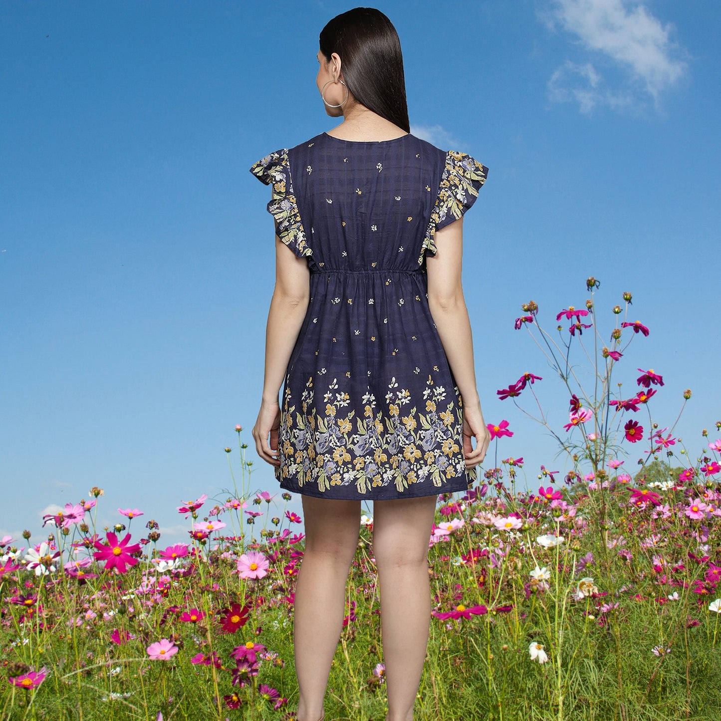 Summer_dress  Short_dress  Sexy_blue_dess  Navy_blue_dress  floral_dress  dress_for_women  Designer_dress  Cotton_womens_dress  Cotton_v_neck_dress  Cap_sleeves_dress  best_summer_dress  beautiful_dress  Above_knee_dress
