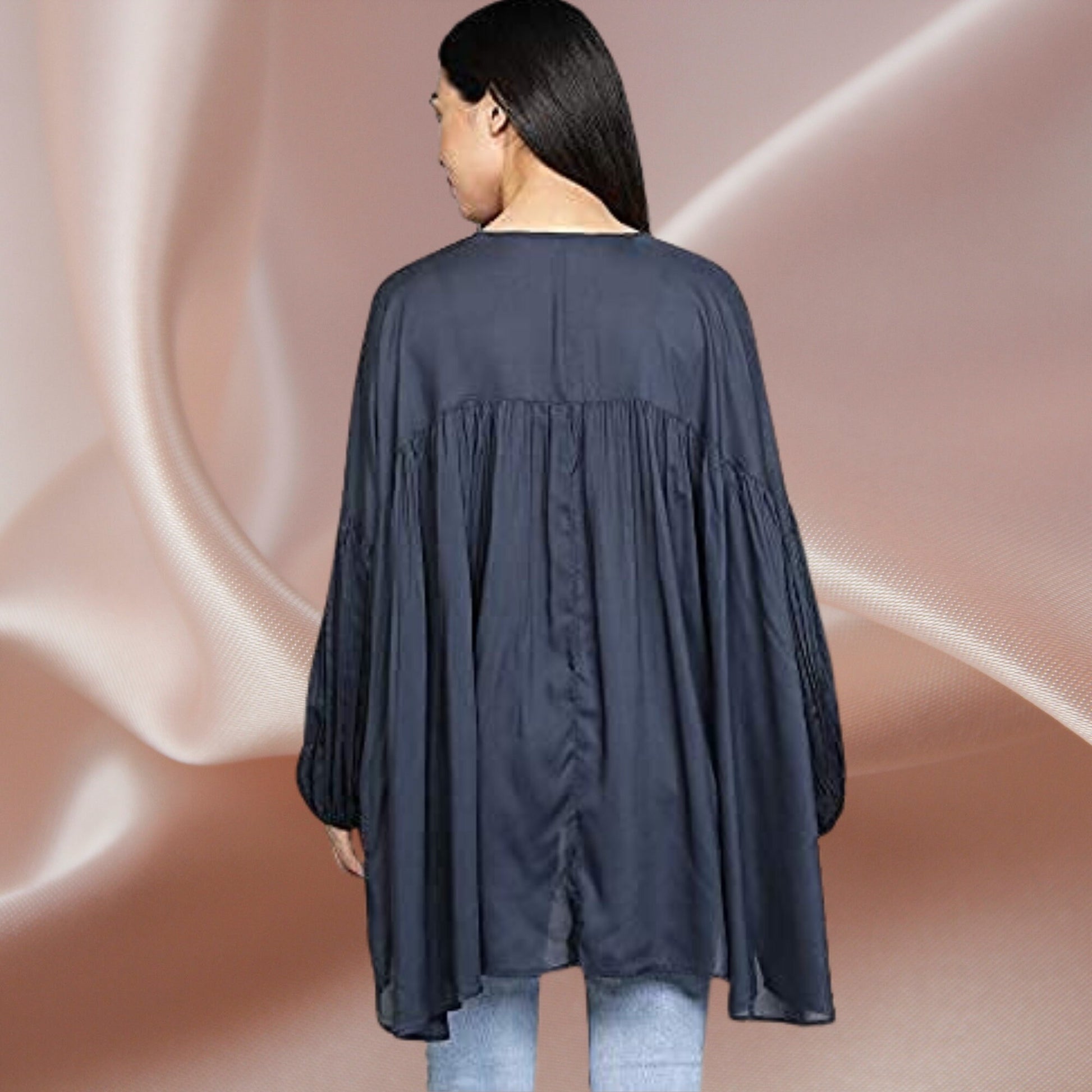women_blue_top  women's_top  women's_cotton_top  Top_for_Women  stylish_blouse  spring_summer_top  over_sized_top  one_size_top  long_puff_sleeves  gathers_top  designer_top  cotton_viscose_top  cotton_tops  comfortable_top  Casual_women's_Top  Blue_top
